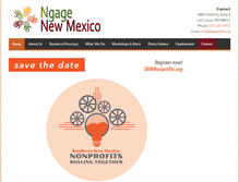 Tablet Screenshot of ngagenm.org